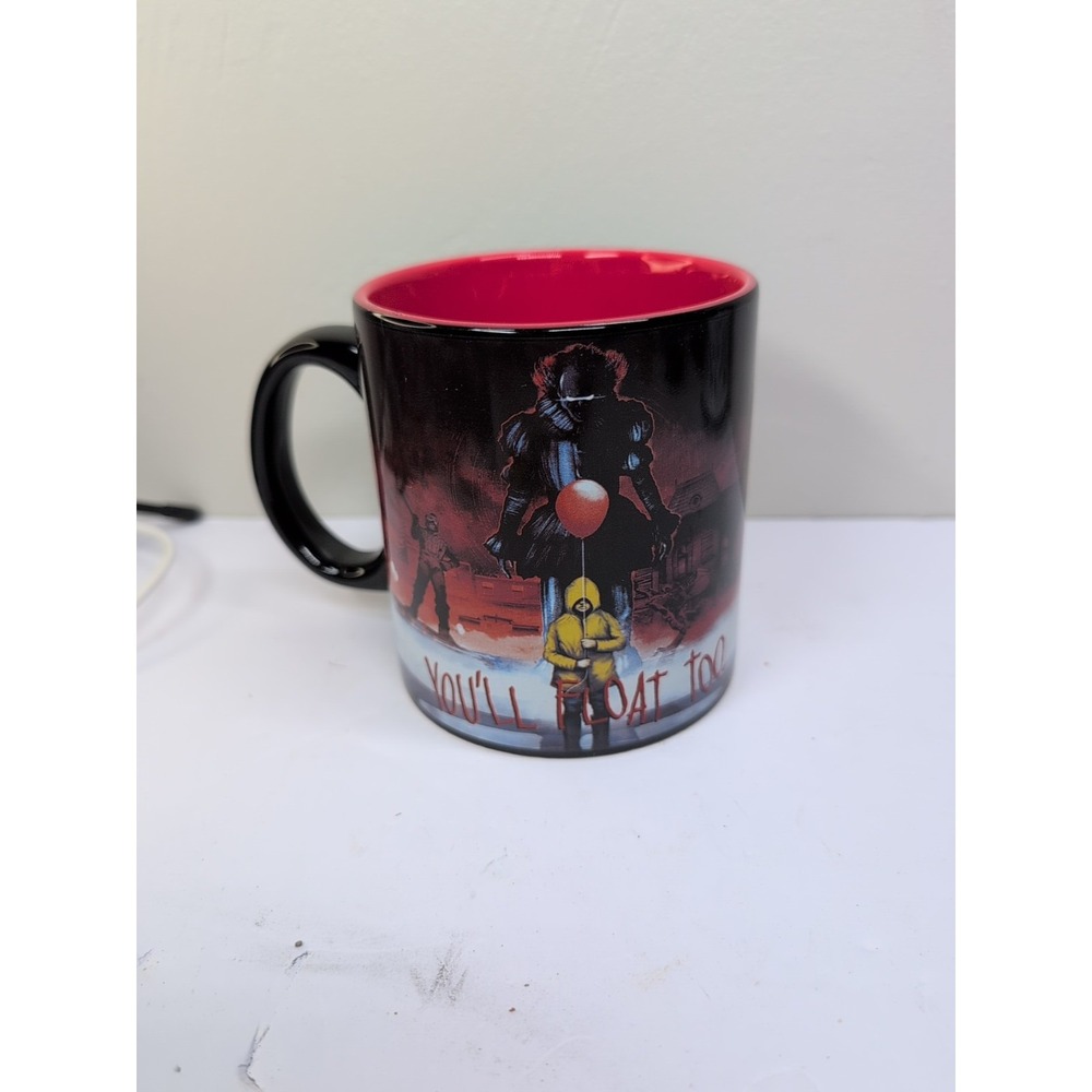 You'll Float Too Pennywise Coffee  Mug ‎ 20oz Stephen Kings IT